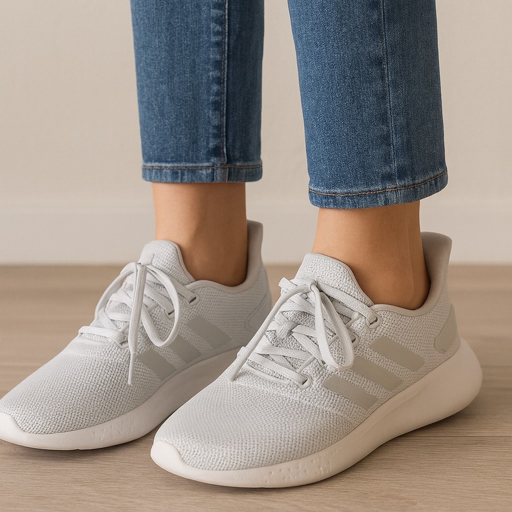 Adidas Baby Blue Cloud Foam Sneakers • Worn Once